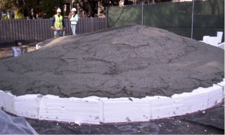 cement geofoam,cement geotechnical fill,lightweight cement fill