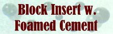 Block inserts and Block fill